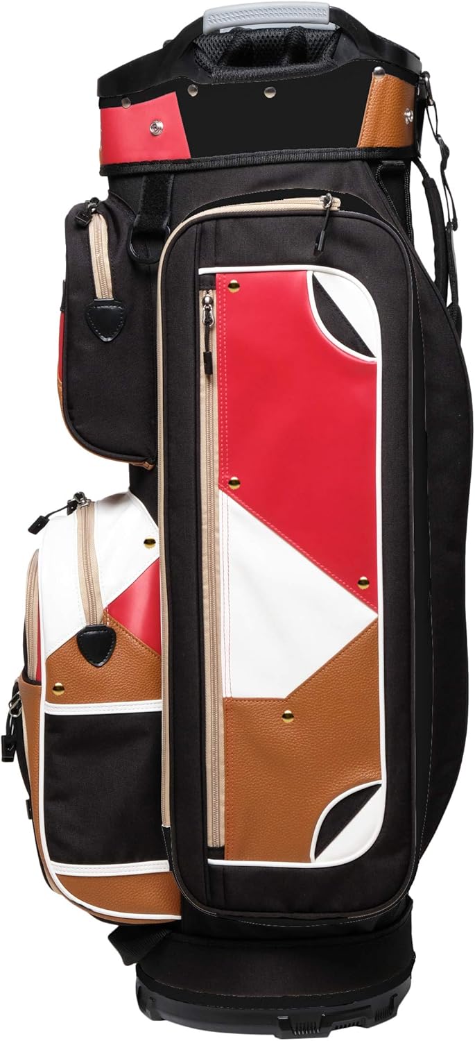 Glove It Women’s Golf Bag, Lightweight Golf Cart Bag for Ladies with 14 Golf Club Holders, Putter Well & 9 Easy-Access Pockets, Metro Colorblock : Clothing