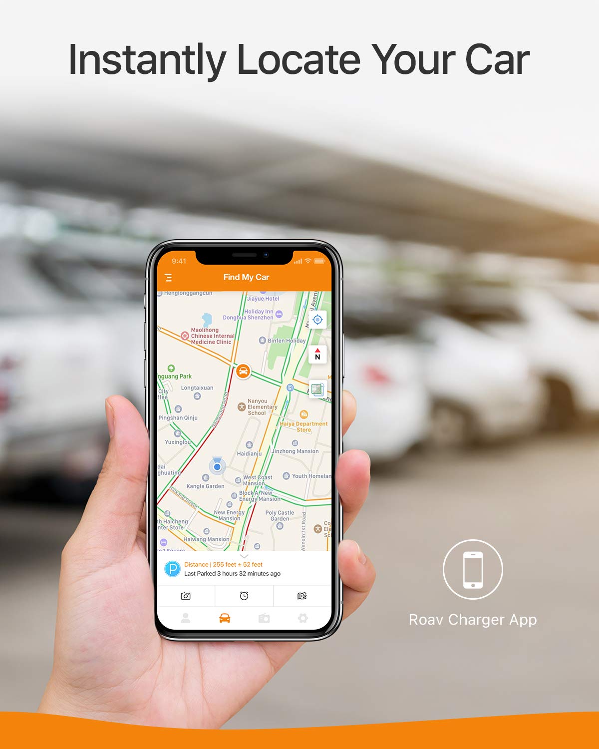 ROAV SmartCharge F2 Bluetooth FM Transmitter, Wireless Audio Adapter and Receiver, Car Charger with Bluetooth, Car Locator, App Support, 2 USB Ports, PowerIQ