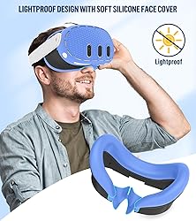 Silicone Cover Set Compatible with Meta/Oculus