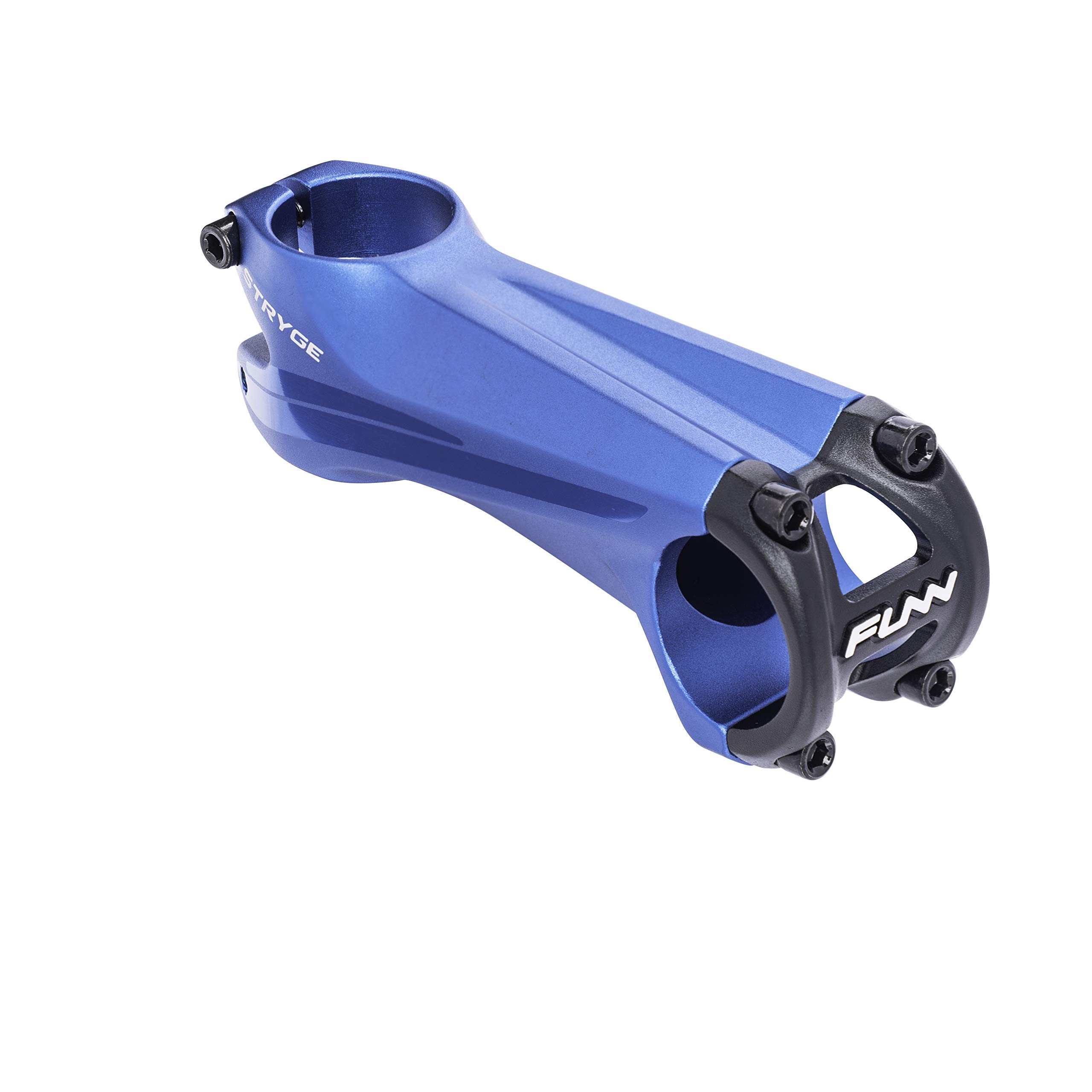 Funn Stryge Bike Drop Stem with -5 Degree - Length 100mm stem with 31.8mm Bar Clamp, Bike Stem for Mountain Bike, BMX Bike, Road Bike and Gravel Bike (Blue)