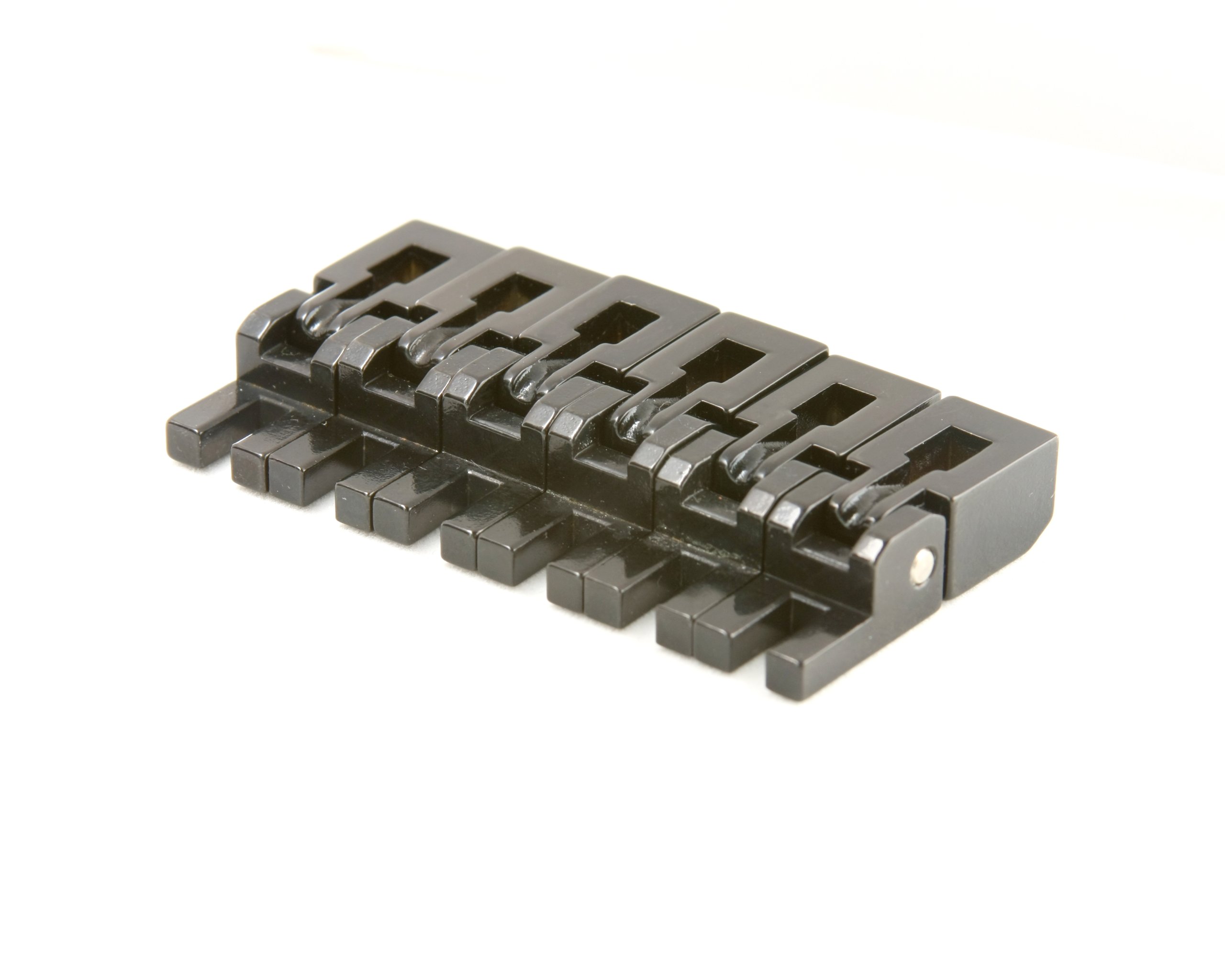 Floyd Rose Special Series Bridge Saddle Sets - Black, FRS2BSSB