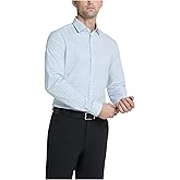 Van Heusen Mens Dress Shirt Slim Fit Comfort Performance Stretch