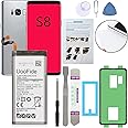 UooFide for Galaxy S8 Battery Replacement, Compatible with Samsung Galaxy S8 SM-G950 All Carriers EB-BG950ABA EB-BG950ABE with Professional Repair Tools Kit