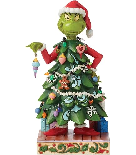 Amazon.com: Enesco Jim Shore Dr. Seuss The Grinch with Large Red