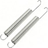 GNPADR GUPO 7 inch (2Pcs) Stainless Steel Replacement Recliner Sofa Chair Mechanism Tension Spring - Long Neck Hook Style