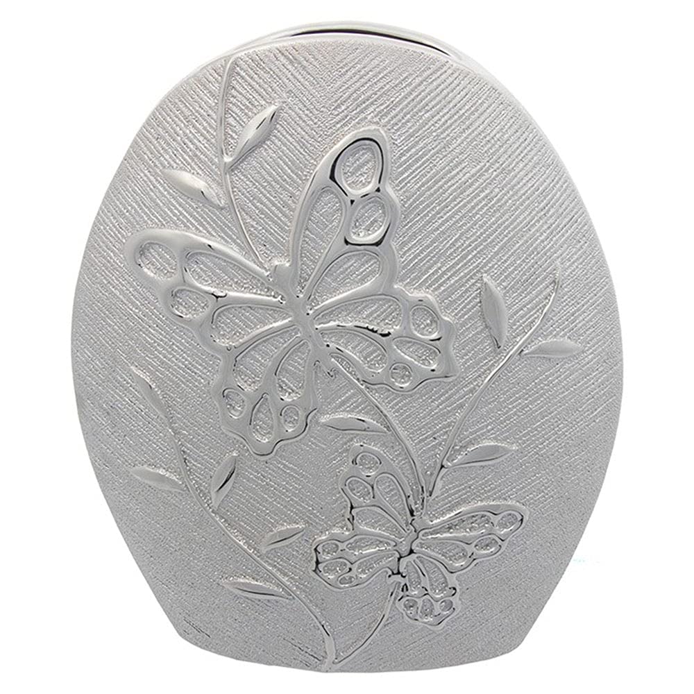 The Present Shop Joe Davies Butterfly Round Vase - Champagne JD311262