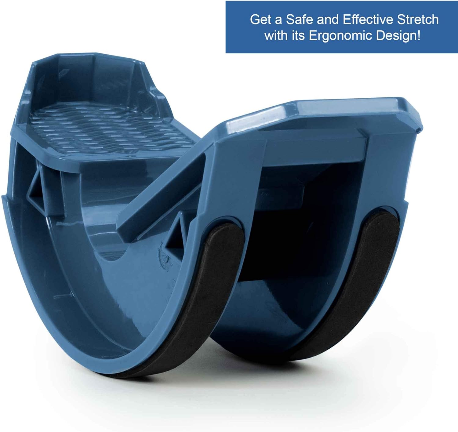 North American Healthcare Foot Rocker Blue -Optimal Foot Position for Flexibility, Plantar Fasciitis, Achilles tendonitis, and other Chronic Conditions : Calf Stretcher : Sports & Outdoors