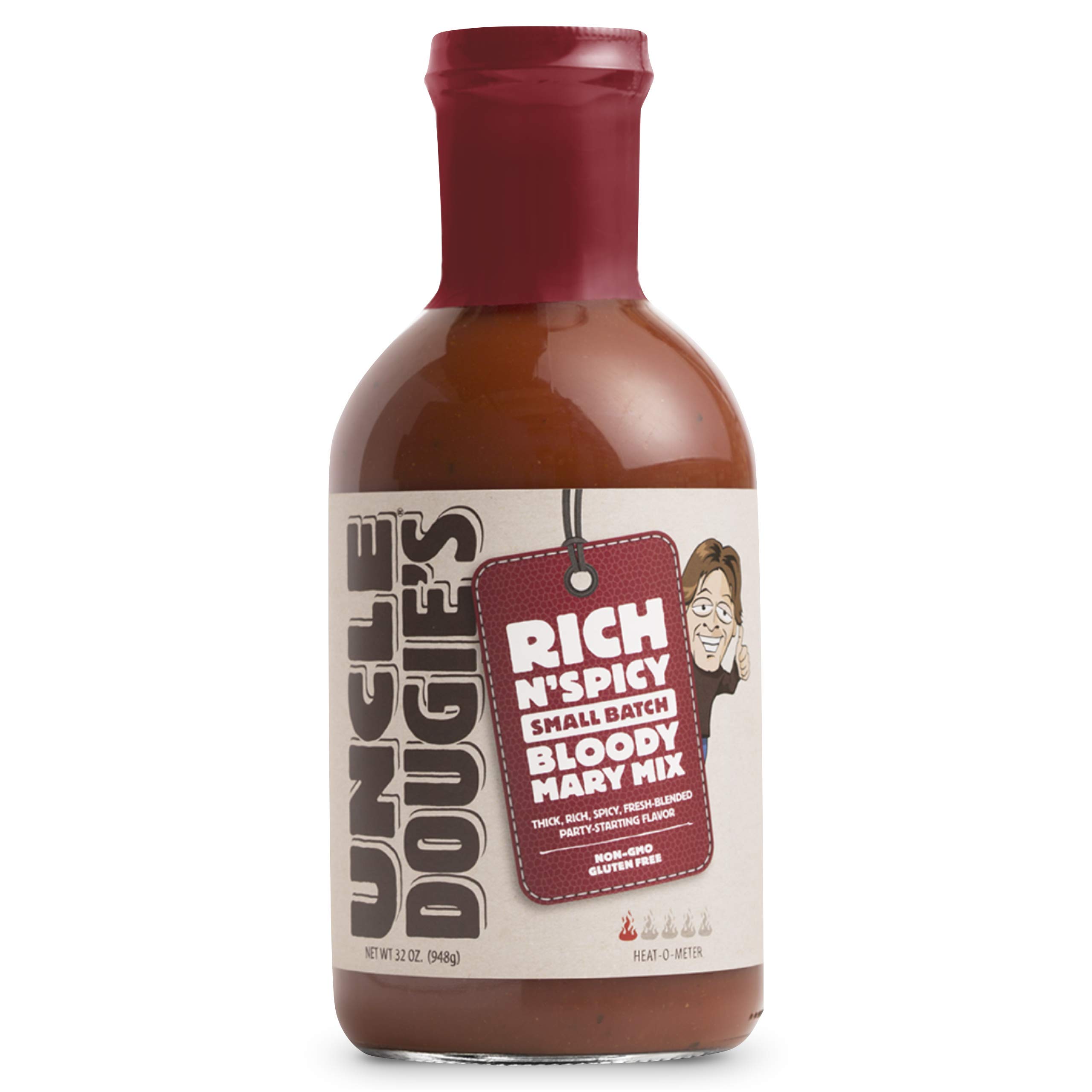 Uncle Dougie'sRich 'N' Spicy Small Batch Bloody Mary Mix - Pack of 3…
