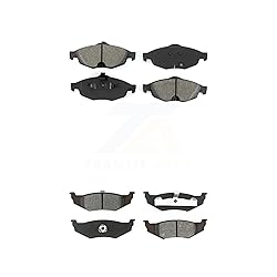 SIM Front Rear Semi-Metallic Brake Pads Kit