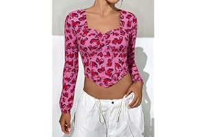 Women's Fall Long Sleeve Henley T Shirts Button Ribbed Knit Slim Fit Basic Tops Blouse Casual Outfits