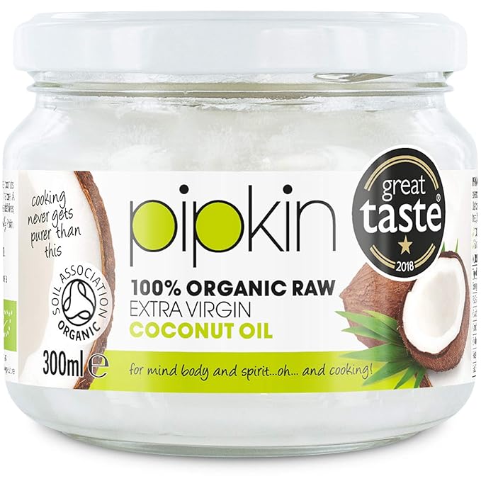Aceite de Coco Pipkin 100% Orgánico, Natural. Prensado en Frío, no ...