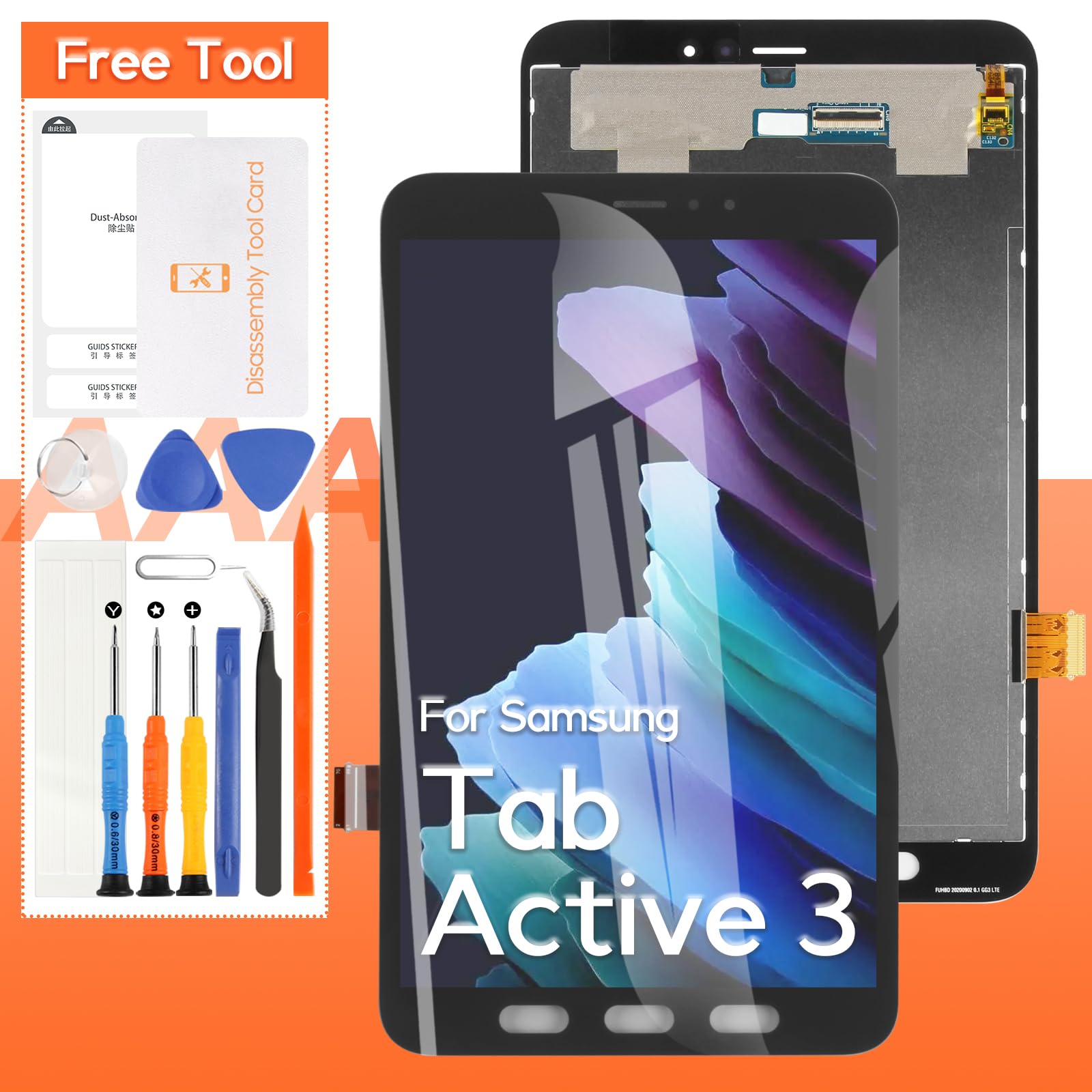 Screen Replacement for Samsung Galaxy Tab Active 3