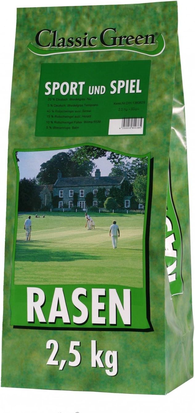 Classic Green Sport- und Spielrasen