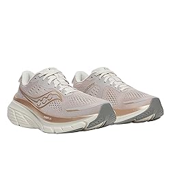 Saucony Women's Guide 18 Sneaker, Oat/Quartz, 9.5