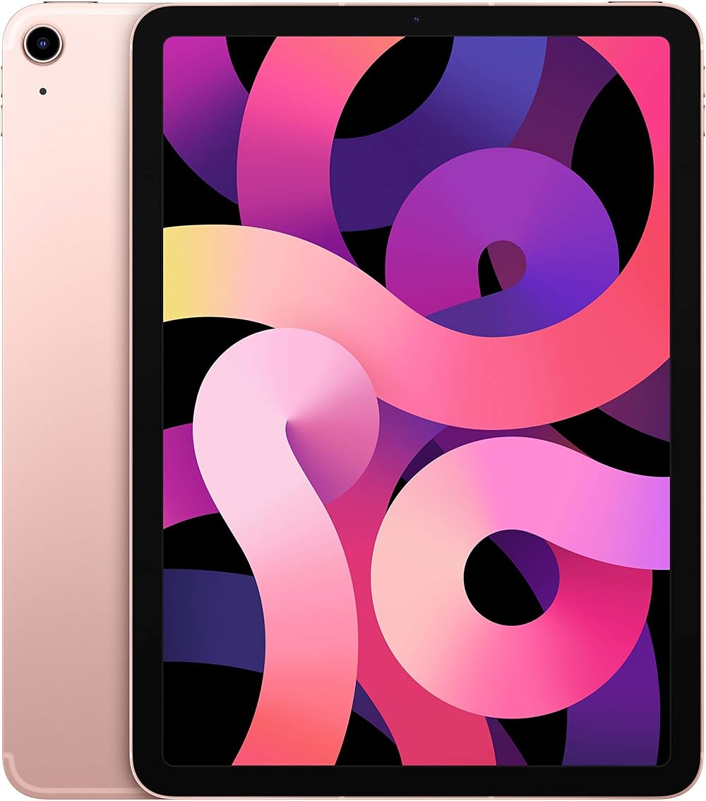 2020 Apple iPad Air 10.9 inch WiFi Cellular 256GB Rose Gold Renewed