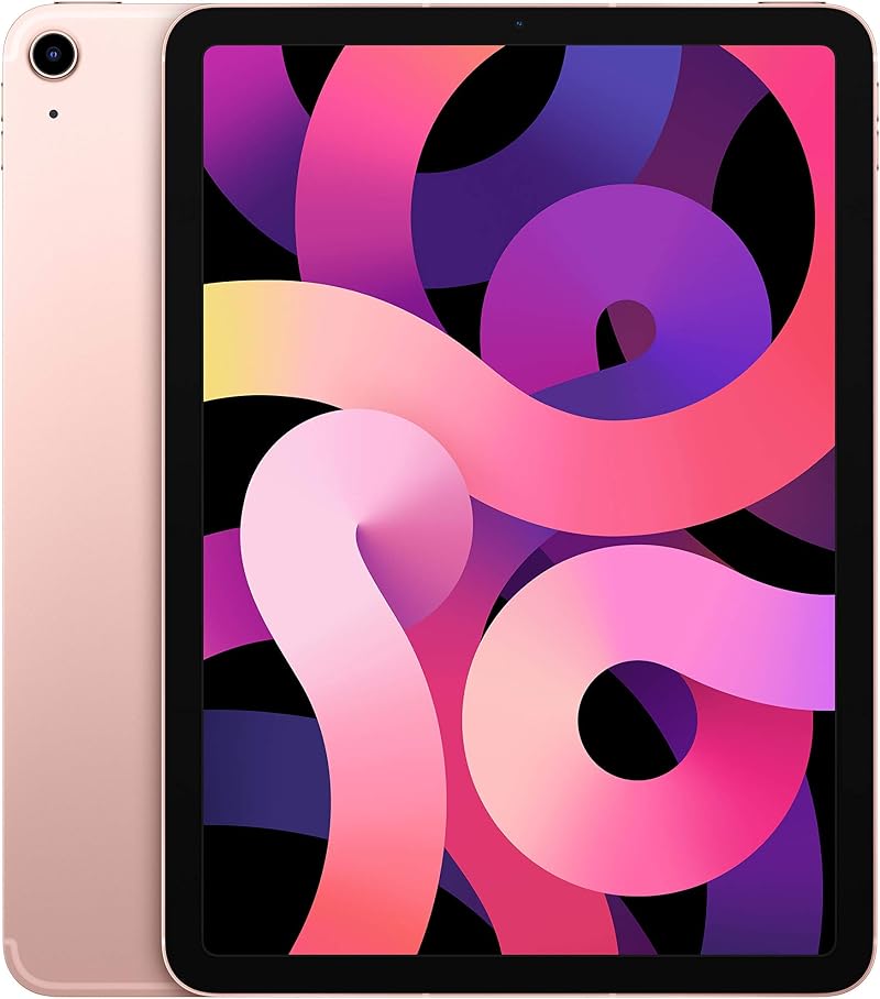 2020 Apple iPad Air 10.9 inch WiFi Cellular 256GB Rose Gold Renewed