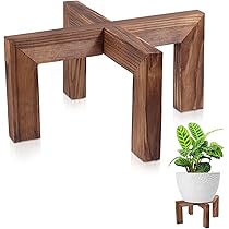 2-Pack Mobile Plant Stands With Hidden Wheels - 13.6" Round White Plant Caddy For Pots Indoor/Outdoor