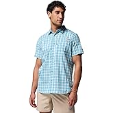 Columbia Mens Harbor Peak Short Sleeve Shirt