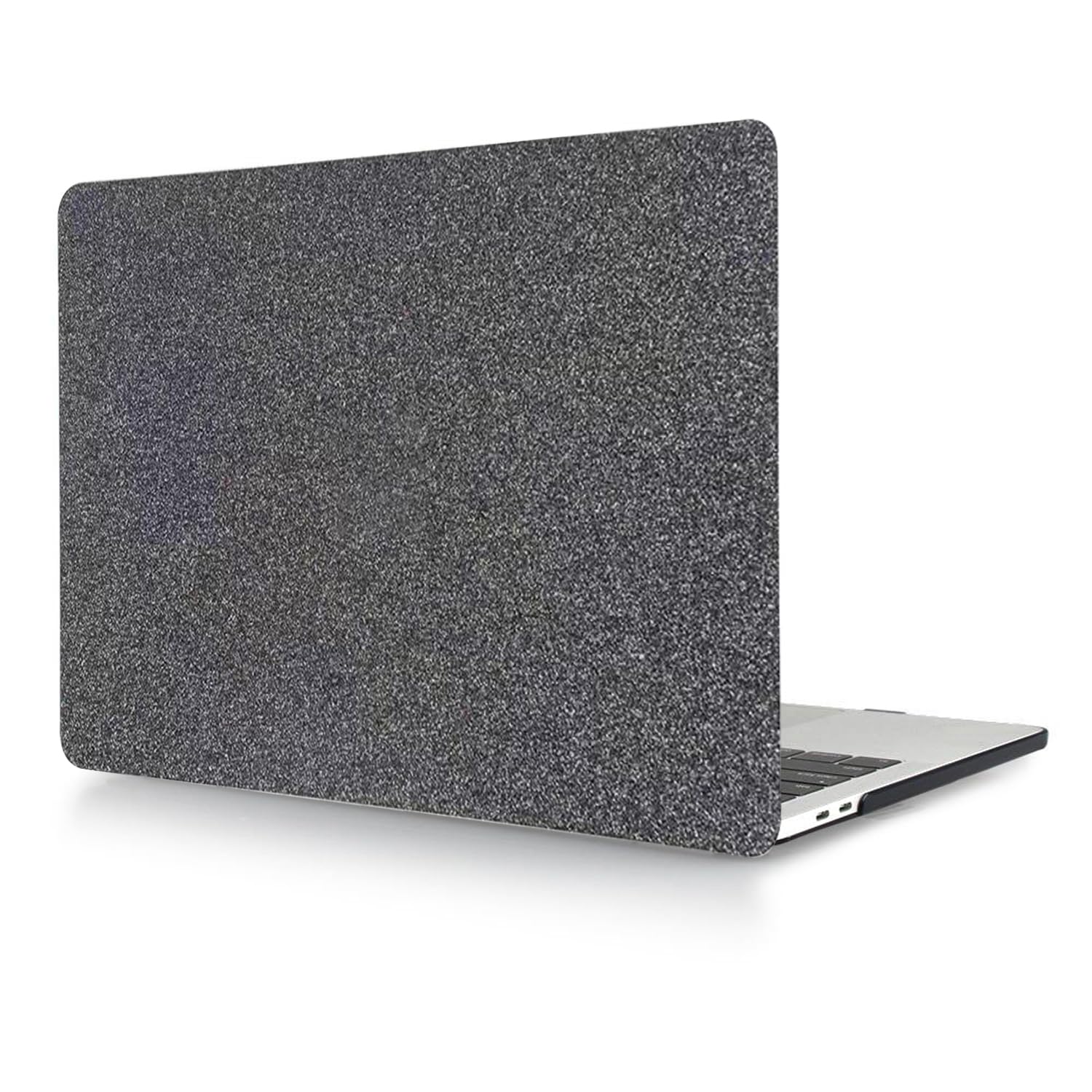 Laptop Case Compatible with New Macbook Pro 13 inch 2020 2019 2018 2017 2016 Release M1 A1706 A1708 A1989 A2159 A2251 A2289 A2338, Protective Smooth Soft Leather Hard Laptop Cover - Dark Grey