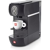 illy Easy Espresso Machine, Single Serve Coffee Machine, Black | Espresso Original Line Compatible, Single Cup Espresso Maker