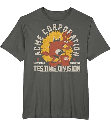 Amazon.com: Womens Looney Tunes Wile E. Coyote Super Genius V-Neck
