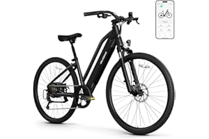 TS TST GRP LLC TST Electric Bike for Adults, with 750-1100 W(Peak) Motor, Speed Can Reach 25-28 mph, 36V Battery, Max Travel 40-60 Miles, Equipped with 26 * 1.95" Tyres, and 7-Speed Ebike