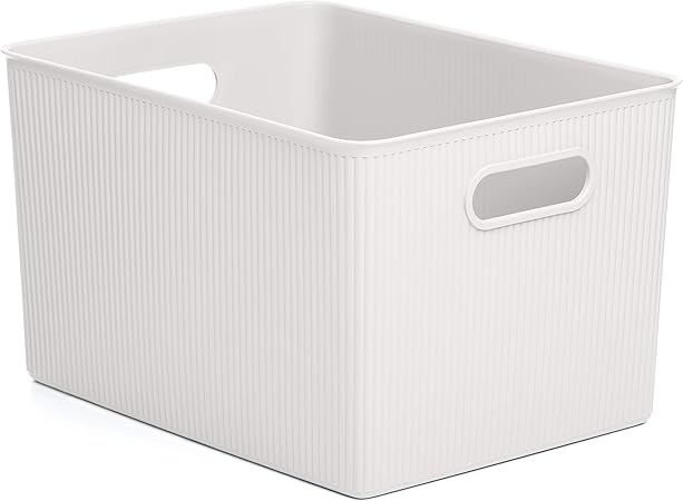 TATAY Baobab Cesta de ordenación Multiusos XL, Blanco, 29.4 X 38.5 X 23: Amazon.es: Hogar