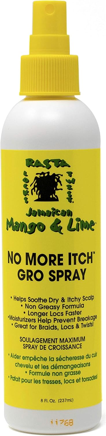 Jamacican Mango & Lime Locking Gel 6oz with No More Itch Grow Spray 8oz & Tingle Shampoo 8oz, 3 Count (Pack of 1) - Image 4