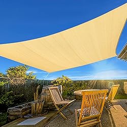 Artpuch 12'x24' Beige Sun Shade Sail UV Block 185