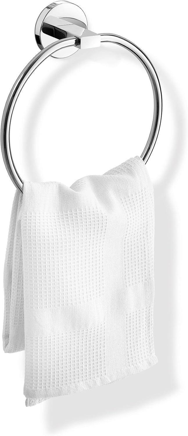 ZACK 40096 Porte-Serviette, Acier, Argent, Plata, 20 x 22 x 6 cm - Image 3
