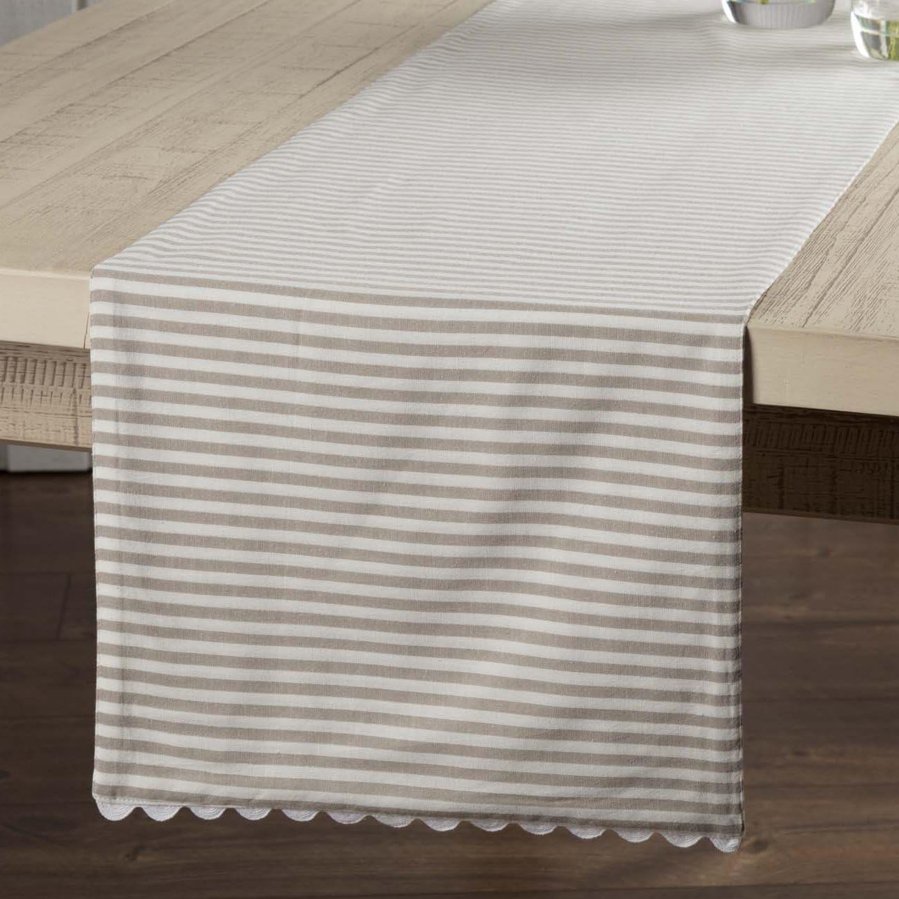 Best Woven Table Runner Taupe