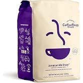 Coffee Bean Direct Jamaican Me Crazy&reg; Flavored, Ground, 5lb Bag | Light Roast, Vanilla Caramel Cr&egrave;me Flavored Coffee, Ground for Drip or Pour Over
