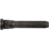 Dorman 610-530 Rear M14-1.50 Serrated Wheel Stud - 15.90 mm Knurl, 78 mm Length Compatible with Select Ford Models, 10 Pack (Made in USA)