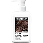 Keracolor Color + Clenditioner, Semi-Permanent Hair Color, 23 Shades | Color depositing conditioner softens &amp; tones while cleansing, deposit-only hair dye with keratin, coconut oil &amp; shea butter