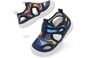 BARERUN Kids Water Shoes Boys Girls Barefoot Aqua Socks for Swim Surf Pool Beach Sport Lightweight Breathable Sandal Athletic Slip-On Sneaker for Toddler Outdoor Indoor