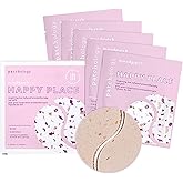 Patchology Happy Place Under Eye Patches - Overnight Anti-Aging Masks for Dark Circles, Puffy & Eye Bags, & Wrinkles - Brightening & Depuffing Skin Care Undereye Pads for a Youthful Glow (5 Pairs)