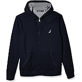 Nautica mens Nautica Men's Anchor Fleece Full-zip Hoodie