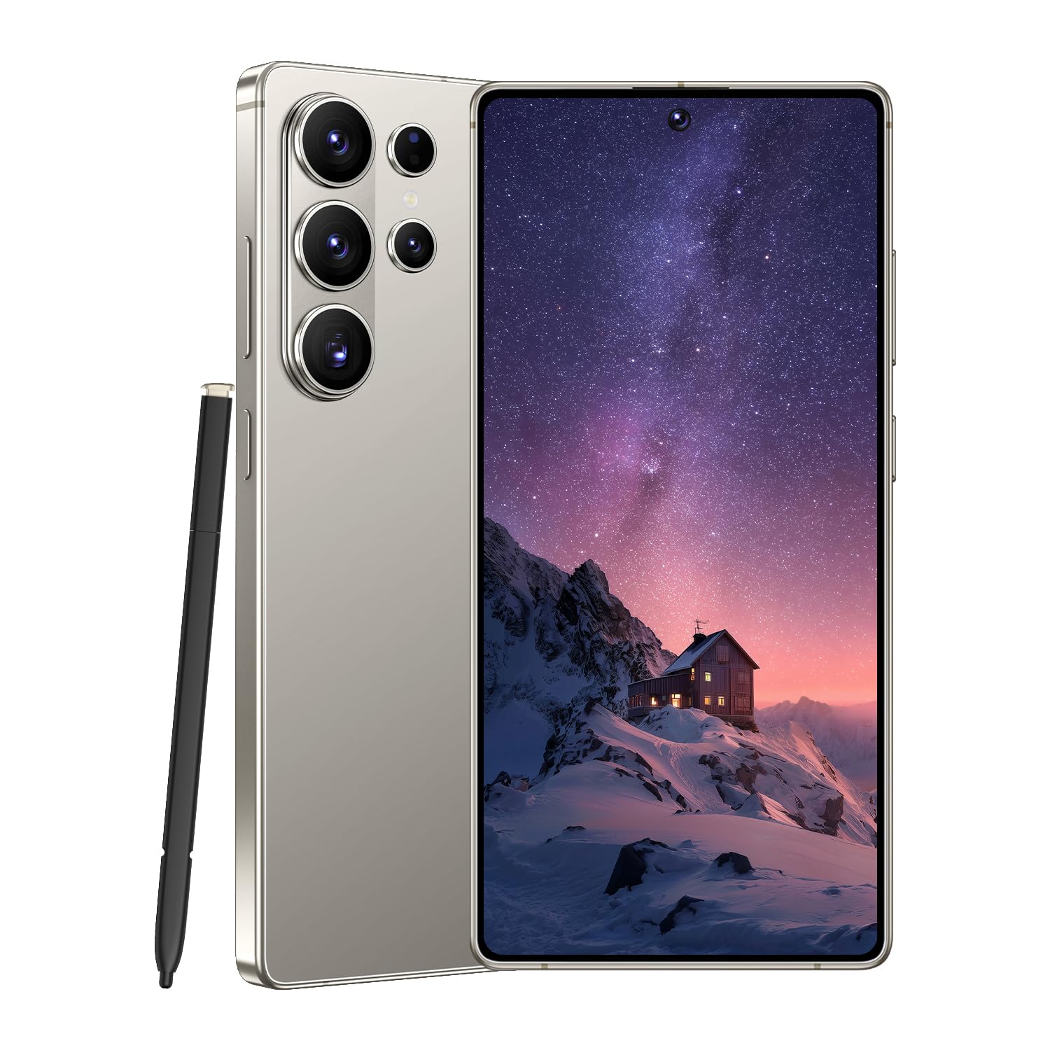 LOJSMA I26 Ultra Business 5G Smartphone, Dual SIM, 12GB+512GB, Snapdragon 8 Gen 4, 6.99" Screen, 7000mAh, Android 15, Stylus Pen & Face Unlock (Gray)