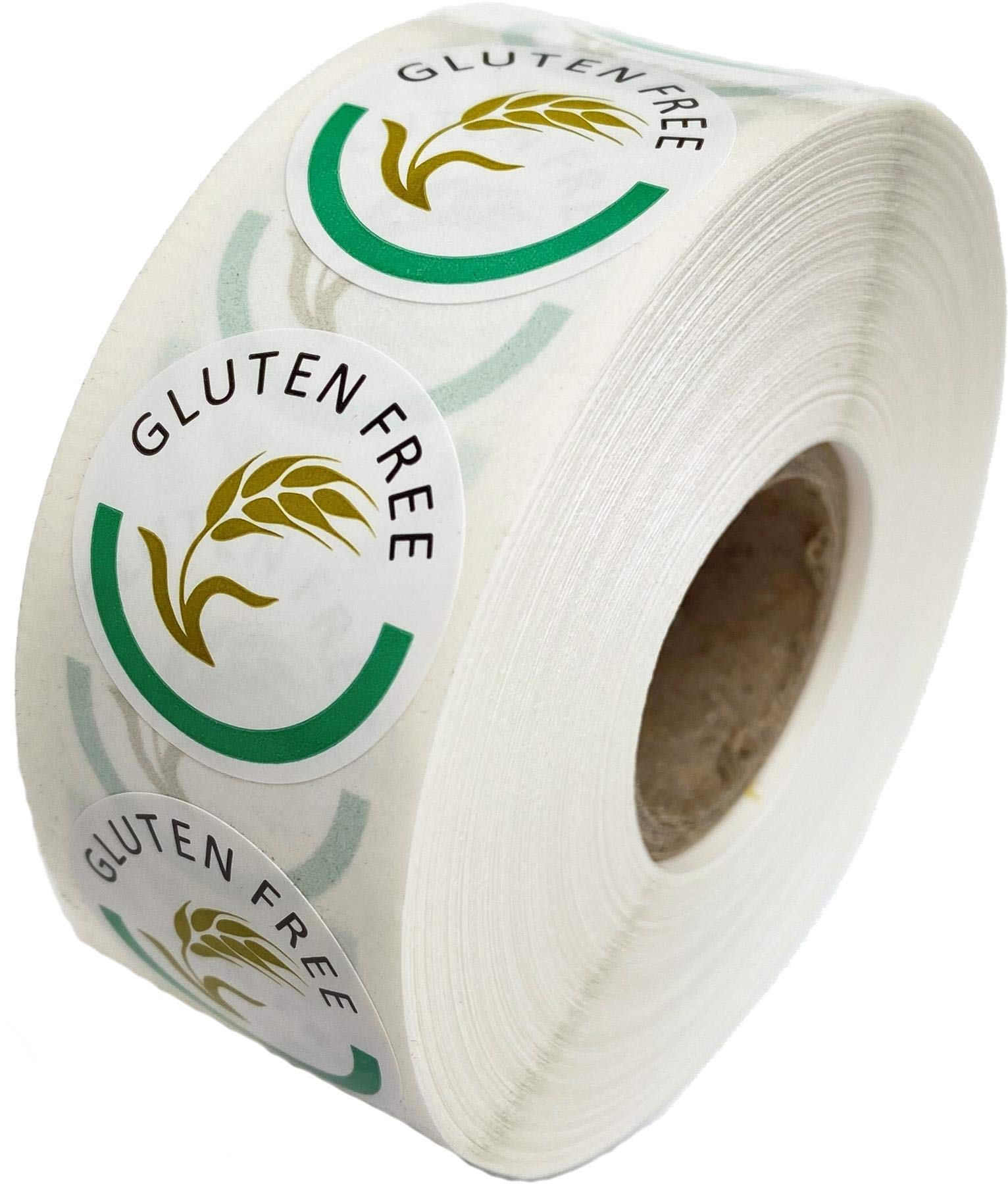 Mr-Label Catering Stickers - Gluten Free Labels 25mm - 1 Roll - 1000 Labels per Roll
