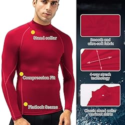 Men's Compression Shirts Long Sleeve Athletic