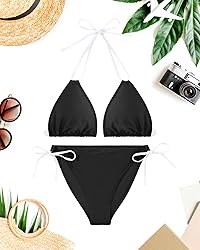 Daci Women Plus Size Triangle Bikini Sets Two Piece