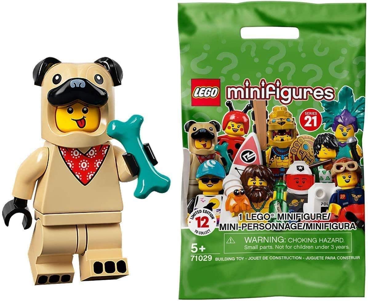 Lego 71029 Collectable Minifigures Series 21 - Pug Costume Guy