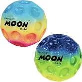 Waboba Gradient Moon Ball 2 Pack, Bouncy Wall Balls, Rainbow &amp; Undersea | for Kids and Teens, Outdoor Sports Toy Gift