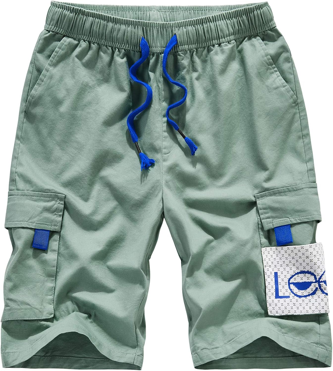 men's lightweight shorts elastic waist