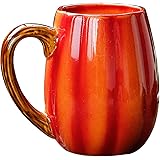 YINYUEDAO Cartoon Theme Ceramic Mug,3D Pumpkin Cup,Birthday and Fall Gift for Friend,Gift Box Packaging/12 OUNCE