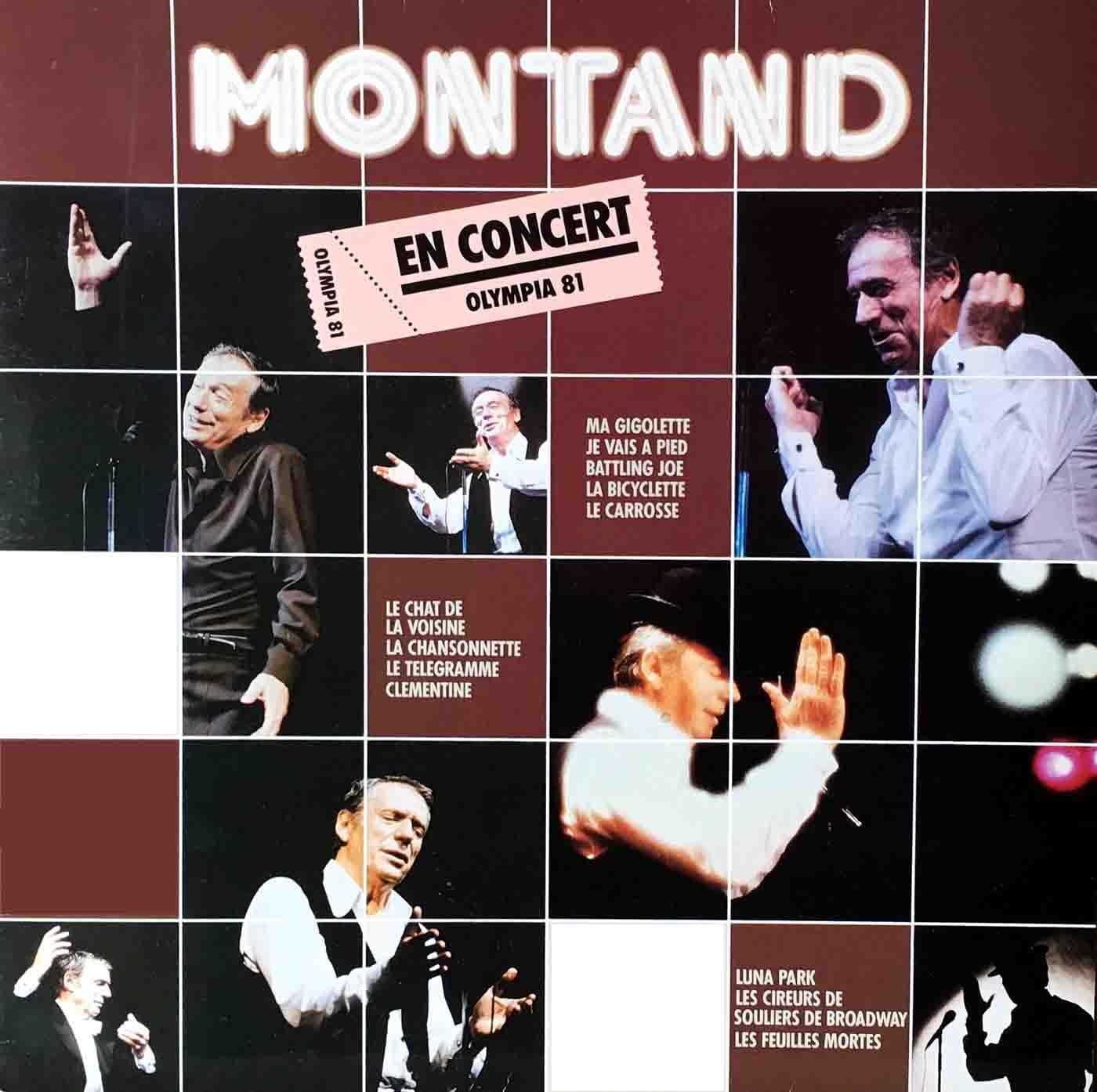 yves montand la bicyclette 33 tours