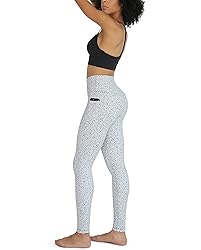 ODODOS Cross Waist Yoga Leggings for Women with