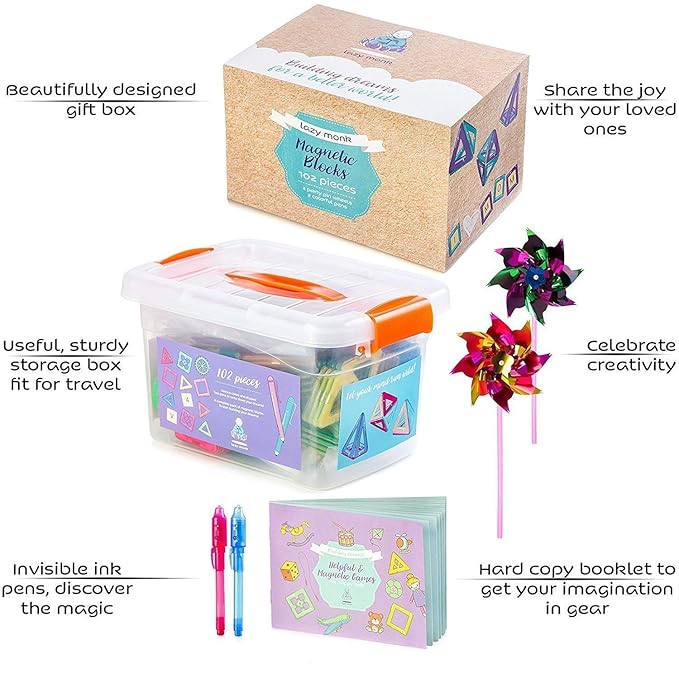 lazy monk magnetic blocks