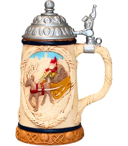 Amazon.com: Hallmark Keepsake Beer Stein Christmas Holiday