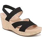 LifeStride womens Danita Strappy Wedge Sandals